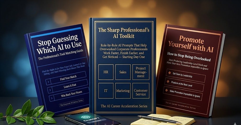 Full bundle — The Sharp Professional's AI Toolkit plus both bonuses
